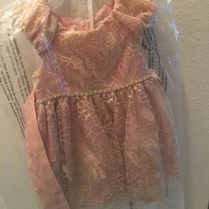 Toddler dress Rare Editions pink